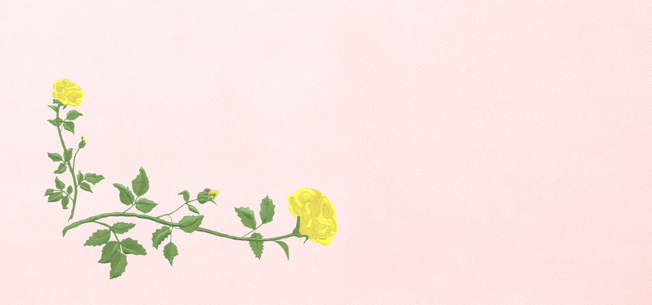 P 501 YE PK Corner Rose Yellow Pink Faux